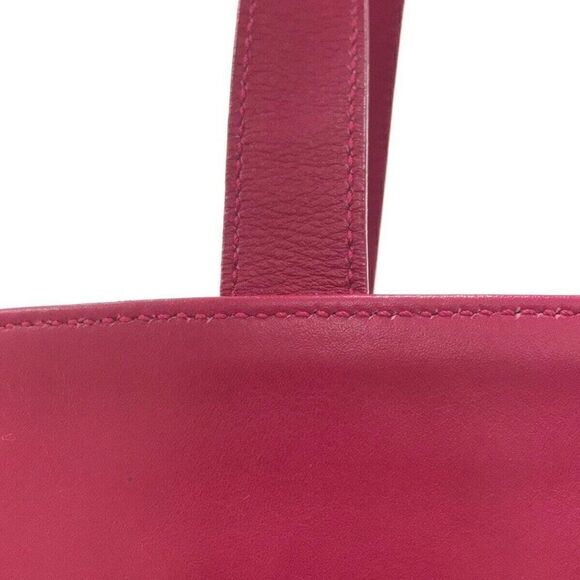 SAINT LAURENT PARIS Vorise 314252 Pink Leather Tote Bag - Picture 9 of 14